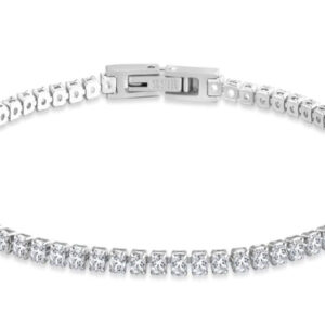 Brazalete Tennis 2mm ST Plateado