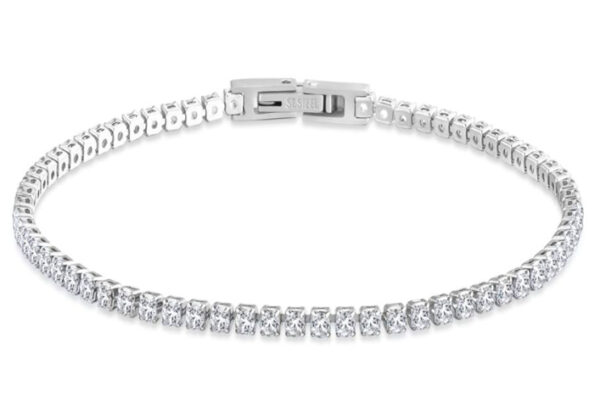 Brazalete Tennis 2mm ST Plateado