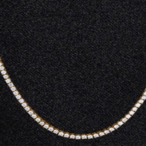 Collar Tennis 5mm ST Dorado