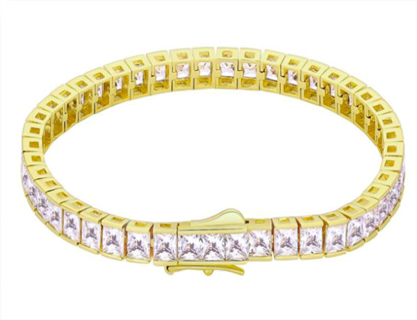 Pulsera Tennis de 5 mm Corte princesa