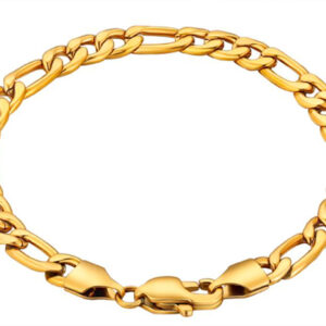 Brazalete Figaro de 5 mm - Dorado